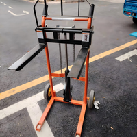 Chariot élévateur manuel à pompe hydraulique KEYI, transpalette jouet, capacité 200-400 kg, orange, à vendre