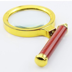 YL Handheld Magnifier Plastic Lens 80mm Reading Books Newspapers Jewelry Appraisal - Product Image 2