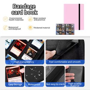 Classeur de cartes à collectionner FUXI 9 pochettes 360 cartes en PP, pour cartes TCG et cartes sportives, album de cartes, cartes de baseball, K-Pop - Product Image 6