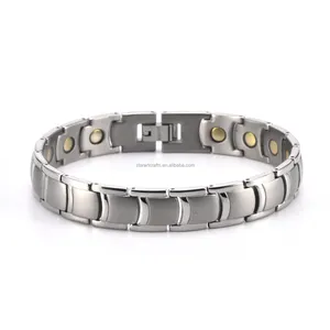 SDA Stainless Steel Hand Jewelry 6mm Mini Size Silver Chains Magnetic Energy Care Bracelet