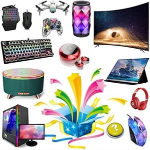 Compre la Caja Misteriosa Electrónica <span class=keywords><strong>2023</strong></span> con Productos Aleatorios, Paquete Misterioso Sin Reclamar, Sorpresa Doble Corazón - Product Image 1
