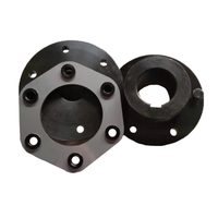 Accouplement élastique universel en acier à double disque, flexible, OEM, protège les roulements, absorbe les décalages parallèles, prolonge la durée de vie du moteur