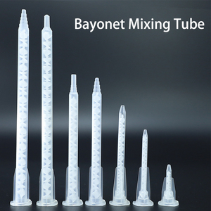 Bayonet cơ sở ma loạt trộn ống nhựa dài vòi phun dính Mẹo tĩnh Mixer cho AB keo Cartridge - Product Image 3