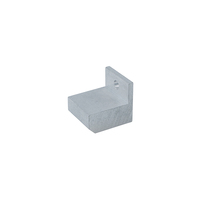 Fournisseur vérifié 4040E Trou en aluminium CNC 8.3mm Plaque de base de queue M6-M8-M12 pied de nivellement Série de base #7972