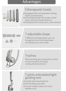 <span class=keywords><strong>Macchina</strong></span> Laser CO2 Frazionale <span class=keywords><strong>per</strong></span> Trattamento Acne, Levigatura Cicatrici, Rimozione Rughe e Rassodamento della Pelle - Product Image 2