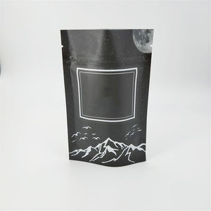 Небольшое количество, индивидуализированная матовая поверхность, черный Doypack, высокий барьер, самонесущая Сумка-подставка - Product Image 3