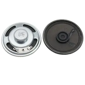 FUET Speaker mikro Diameter 50mm, 3W jangkauan penuh, Speaker mikro bingkai bulat, Speaker kerucut untuk Pemutar Media