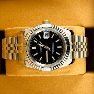 Reloj de Pulsera Mecánico Automático Negro con Caja de Zafiro, Precios de Fábrica con MOQ Bajo, OEM/ODM - Product Image 2