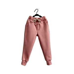 <span class=keywords><strong>Pantaloni</strong></span> Invernali Casual per Ragazze in <span class=keywords><strong>Pile</strong></span> Australiano, <span class=keywords><strong>Pantaloni</strong></span> Lunghi con Elastico in Vita, Abbigliamento per Bambini - Product Image 4