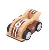Coche de Juguete de Madera para Niños, Mini Coche de Carreras de Madera, Juguete Educativo para Niños Pequeños, Regalo para Niños, OEM ODM