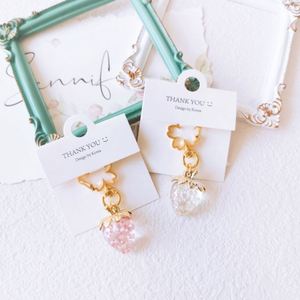 Cute Charm 3d Strawberry Cherry Blossom Fruit Keychain Ins Style Design <b>Key</b> <b>Ring</b> <b>Bag</b> for Girl's Gift Purse Decor Accessories - Product Image 2