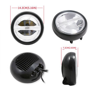 Feu de conduite de rallye de grille de pare-chocs auxiliaire pour BMW <span class=keywords><strong>mini</strong></span> F54/F60/F54 +/F55 +/F56 +/R50/R52/<span class=keywords><strong>R53</strong></span> avec supports de lampe - Product Image 2