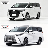 Kit de conversion de la partie avant de style Lexus LM pour Toyota Alphard Vellfire 40 Series 2024, en plastique, mise à niveau non destructive