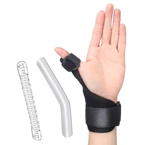 Thumb wrist guard finger fixed protective sleeve wrist strain sprain aluminum plate fixed protective sleeve