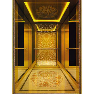 Ascenseur de passagers moderne sans engrenage de haute qualité 800 kg avec cabine en acier inoxydable pour bâtiments de bureaux en Chine - Product Image 1