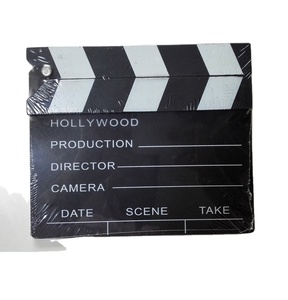 Clapboard de cinéma en bois personnalisé de haute qualité, petite taille - Product Image 1