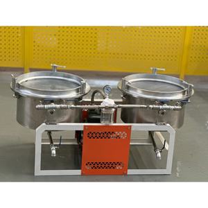 Nouvelle machine commerciale de filtration d'huile sous vide à double réservoir, système de purification d'huile alimentaire en métal, moteur fiable pour moulin à huile - Product Image 4