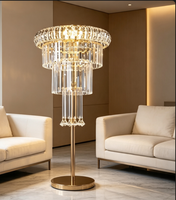 Centre de table de mariage RHD avec lustre pour mariages, support de centre de table pour mariage