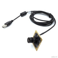 Módulo de cámara USB en color IMX335 CMOS con lente de placa de 4mm 2592x1944 MP 0.001x32x32mm 72db HDR Ultra Low Lux 1/2, 8 "IMX335, venta al por mayor