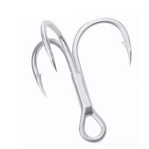 Nước mặn hợp kim titan tam giác phẳng móc cho Câu Cá Biển Móc đơn mực Jig bạch tuộc mục tiêu loài móc thép gai - Product Image 5