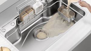 Évier de cuisine à montage supérieur avec isolation phonique, résistant aux taches et facile à nettoyer pour cuisine moderne - Product Image 3