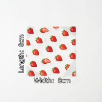 Ecologisch verantwoorde, voedselveilige, enkelzijdig gecoate, vetwerende, waterdichte, bedrukte fruitdesign cake- en snackverpakkingspapier