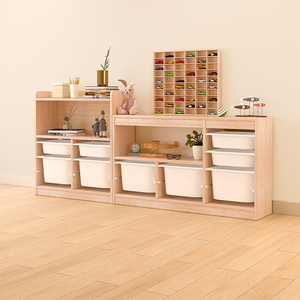 Giá để đồ chơi ô tô, giá trưng bày đồ sưu tầm bằng gỗ, kệ để đồ chơi ô tô cho nhà cửa, quầy hàng - Product Image 3