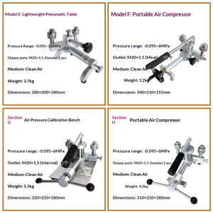 Dispositivo de Calibración de Vacío T702: Sensor de Medición, Probador e Identificador de Bombas de Vacío, Verificación de Pruebas Positivas, Alta Estabilidad - Product Image 4