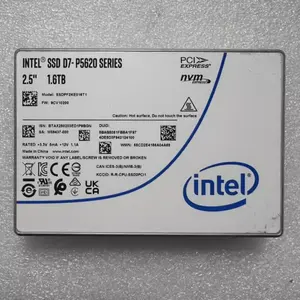 D7 P5620 1.6T 3.2T SSD NVMe U2 PCIe 4.0 एक्सप्रेस 2.5 इंच प्रयुक्त P5620 1.6TB 3.2TB एंटरप्राइज सॉलिड स्टेट ड्राइव सर्वर के लिए