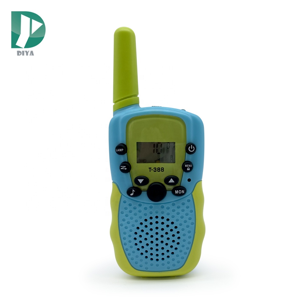T388 портативная рация с длинным диапазоном, 22 канала, многофункциональная портативная рация с дальним расстоянием для детей со светом