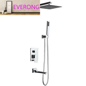 Pannello Doccia Termostatico Nero Oro in Ottone, Miscelatore per Vasca da Bagno con Rubinetto Caldo/Freddo, Getti a Pioggia e Spray Delicato - Product Image 3