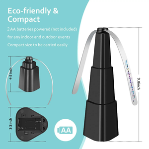 Di động ngoài trời nhà bếp Fly Repellent Fan theo mùa bảo vệ thực phẩm & Bug tàu khu trục Pest Repellent bảng fan đối với côn trùng kiểm soát - Product Image 4