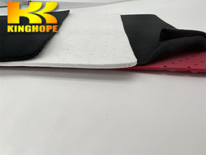 High Quality Polyester Velvet Fabric Laminated with Perforated EVA Strong Adhesive <strong>Shoe</strong> <strong>Inner</strong> <strong>Sole</strong> Material for Basketball <strong>Shoes</strong> - Product Image 5