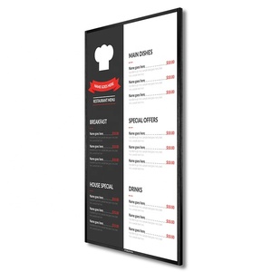 LCD Nhà Hàng Kỹ Thuật Số Bảng Menu Màn Hình Hiển Thị Cuộc Gọi Menubar Kỹ Thuật Số Biển - Product Image 4