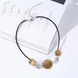 TongLing colgantes acero inoxidable onun kral onun kraliçe çift kolye resim en iyi Oem/Odm Diy çift zincir collares para mujer