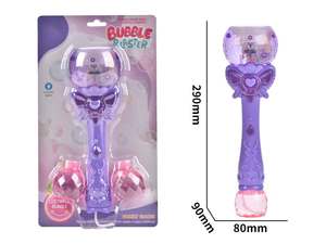 Baguette à <span class=keywords><strong>bulles</strong></span> lumineuse pour jeu d'été en plein air en gros Ensemble de bâtons à <span class=keywords><strong>bulles</strong></span> électriques Cadeau pour fille en plastique durable - Product Image 6