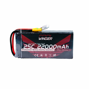 WES 22000mAh 25C 508.2Wh LCO LIVH Battery Pouch Lithium Ion Battery Pack untuk FPV Drone 23.1V 6S - Product Image 3