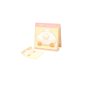 Bloc de Notas con Forma de Trasero de Pato, Diseño Único, Aromatizado, Autoadhesivo, Cumple con IFRA, Personalizable, Bajo MOQ, para Niños, Estudiantes y Fiestas - Product Image 1