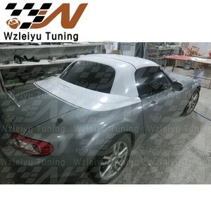 Techo Rígido de Fibra de Carbono FRP de 3 Piezas, Estilo Separado, Compatible con <span class=keywords><strong>Mazda</strong></span> Miata <span class=keywords><strong>MX5</strong></span> NC1 Roadster, Piezas de Mejora Exterior - Product Image 2