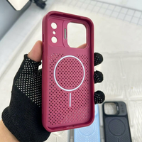 Coque de téléphone avec support magnétique, dissipation thermique, antichoc, en TPU, avec support d'objectif en métal pour iPhone Samsung S26 ULTRA