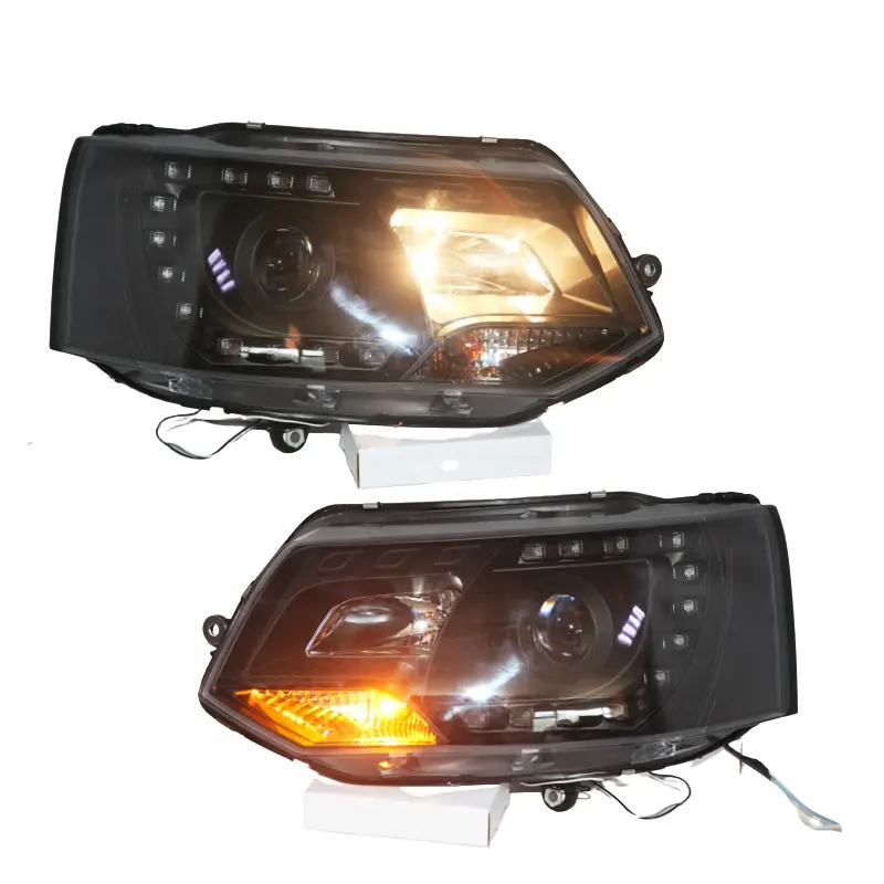 For Volkswagen Transporter Caravelle Multivan T5 LED Headlight 2010-2014 SN