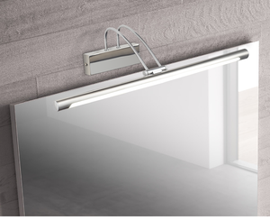 Espejo de Vanidad Largo Blanco y Negro de Alto Brillo para Dormitorio, Sala de Maquillaje o Baño, con Luces/Espejo con Luz/Espejo con Luz LED - Product Image 2