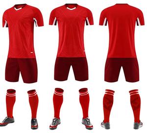 طقم قميص كرة قدم مخصص للرجال مع طباعة بالتسامي، زي رياضي موحد لفريق كرة القدم، ملابس تدريب رياضية - Product Image 4