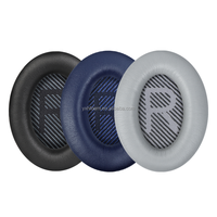 Coussin de couverture de coussinets d'oreille de remplacement doux de haute qualité pour les oreillettes de casque QuietComfort QC15 QC25 QC35