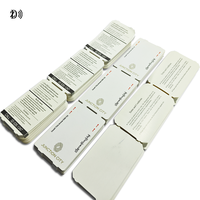 Carte de papier couché imprimable RFID NTAG213 Billet de papier de contrôle d'événement à bande magnétique