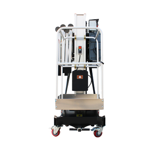 Self Propelled Vertical Mast Lift TRWP1-5 <b>Aluminum</b> Single Aerial <b>Work</b> <b>Platform</b> CE Certified - Product Image 3