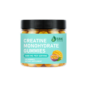 Fast Absorption Halal Pre Workout <b>Creatine</b> <b>Monohydrate</b> Gummies for Muscle Growth Strength Endurance Support 120 Gummies Bottle - Product Image 1