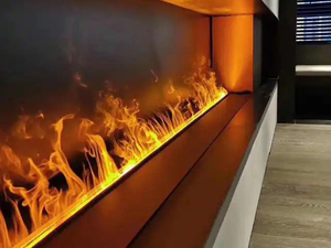 Nueva luz LED 3D llama decorativa fuego eléctrico atomizado <span class=keywords><strong>agua</strong></span> <span class=keywords><strong>vapor</strong></span> insertado <span class=keywords><strong>chimenea</strong></span> eléctrica Control remoto hogar Hotel - Product Image 6