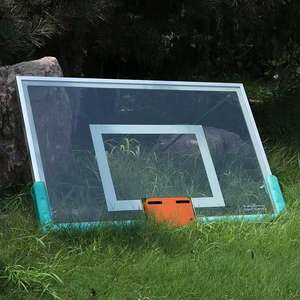 Système de panier de basket-ball portable, panneau de basket-ball en verre trempé, panneau et anneau de basket-ball professionnels fixes pour extérieur - Product Image 5