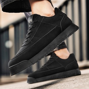 Zapatos Casuales de Exterior para Hombre, Estilo Coreano, de Piel Escarchada, Talla Grande, Resistentes al Desgaste - Product Image 3